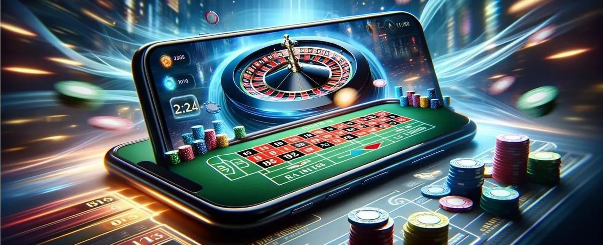 Dynamic background of a vibrant online casino with kuya kim atienza instagram inspired elements
